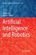 Cover: Artificial Intelligence and Robotics - Springer