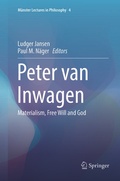 Cover: Peter van Inwagen - Springer