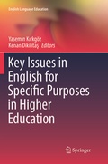 Cover: Key Issues in English for Specific Purposes in Higher Education - Springer