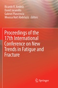 Cover: Proceedings of the 17th International Conference on New Trends in Fatigue and Fracture - Springer