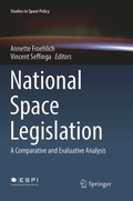 Cover: National Space Legislation - Springer