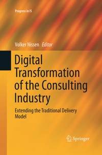 Abbildung von: Digital Transformation of the Consulting Industry - Springer