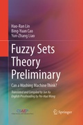 Cover: Fuzzy Sets Theory Preliminary - Springer