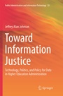 Cover: Toward Information Justice - Springer