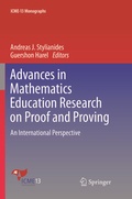 Cover: Advances in Mathematics Education Research on Proof and Proving - Springer