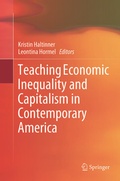 Cover: Teaching Economic Inequality and Capitalism in Contemporary America - Springer