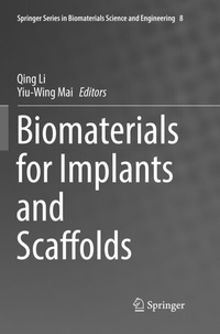 Abbildung von: Biomaterials for Implants and Scaffolds - Springer
