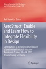 Cover: AeroStruct: Enable and Learn How to Integrate Flexibility in Design - Springer