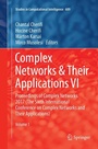 Cover: Complex Networks & Their Applications VI - Springer
