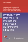 Cover: Invited Lectures from the 13th International Congress on Mathematical Education - Springer