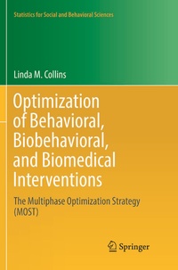 Enlarge image Cover: Optimization of Behavioral, Biobehavioral, and Biomedical Interventions - Springer