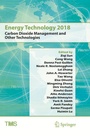 Cover: Energy Technology 2018 - Springer