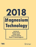 Cover: Magnesium Technology 2018 - Springer