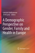 Cover: A Demographic Perspective on Gender, Family and Health in Europe - Springer