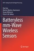 Cover: Batteryless mm-Wave Wireless Sensors - Springer