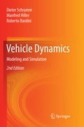 Cover: Vehicle Dynamics - Springer
