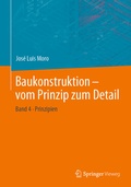 Cover: Baukonstruktion - vom Prinzip zum Detail - Springer Vieweg