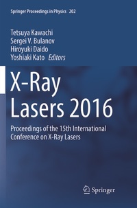 Abbildung von: X-Ray Lasers 2016 - Springer