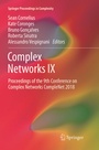 Cover: Complex Networks IX - Springer