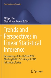 Enlarge image Cover: Trends and Perspectives in Linear Statistical Inference - Springer
