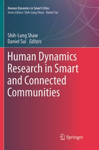 Enlarge image Cover: Human Dynamics Research in Smart and Connected Communities - Springer