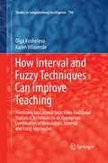 Cover: How Interval and Fuzzy Techniques Can Improve Teaching - Springer