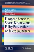 Cover: European Access to Space: Business and Policy Perspectives on Micro Launchers - Springer