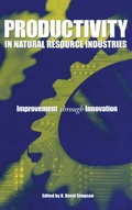 Cover: Productivity in Natural Resource Industries - Resources for the Future Press (RFF Press)