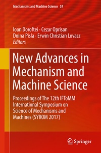 Abbildung von: New Advances in Mechanism and Machine Science - Springer