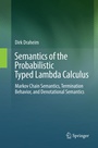 Cover: Semantics of the Probabilistic Typed Lambda Calculus - Springer