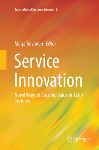 Enlarge image Cover: Service Innovation - Springer