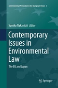 Bild: Contemporary Issues in Environmental Law - Springer