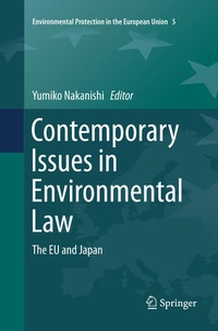 Bild: Contemporary Issues in Environmental Law - Springer