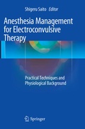 Cover: Anesthesia Management for Electroconvulsive Therapy - Springer