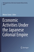 Cover: Economic Activities Under the Japanese Colonial Empire - Springer