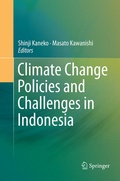 Cover: Climate Change Policies and Challenges in Indonesia - Springer