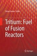 Cover: Tritium: Fuel of Fusion Reactors - Springer