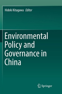 Bild: Environmental Policy and Governance in China - Springer