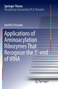 Abbildung von: Applications of Aminoacylation Ribozymes That Recognize the 3´-end of tRNA - Springer