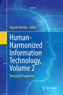 Cover: Human-Harmonized Information Technology, Volume 2 - Springer