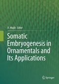 Cover: Somatic Embryogenesis in Ornamentals and Its Applications - Springer