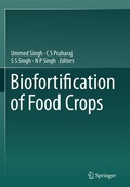 Cover: Biofortification of Food Crops - Springer