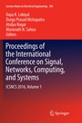 Cover: Proceedings of the International Conference on Signal, Networks, Computing, and Systems - Springer