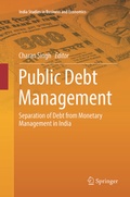 Cover: Public Debt Management - Springer
