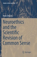 Cover: Neuroethics and the Scientific Revision of Common Sense - Springer