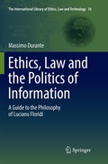 Cover: Ethics, Law and the Politics of Information - Springer