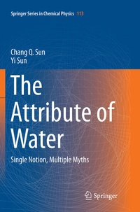 Enlarge image Cover: The Attribute of Water - Springer