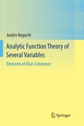 Cover: Analytic Function Theory of Several Variables - Springer