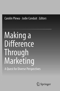 Enlarge image Cover: Making a Difference Through Marketing - Springer