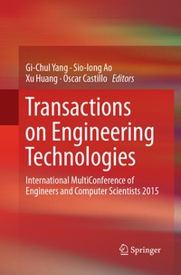 Enlarge image Cover: Transactions on Engineering Technologies - Springer